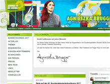 Tablet Screenshot of agnieszka-brugger.de